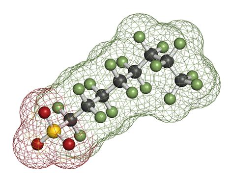 PFAS-molecule - Water Finance & Management