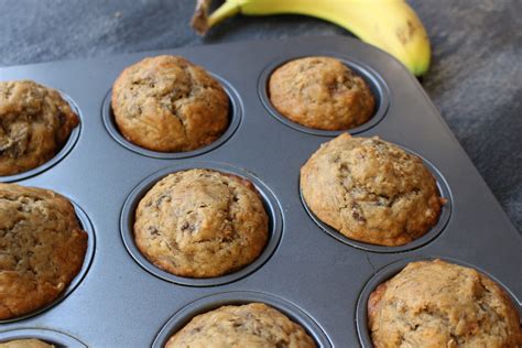 Easy Banana Bread Muffins - Mom to Mom Nutrition