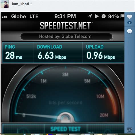 Smart vs. Globe iPhone 5 LTE- Speedtest Results