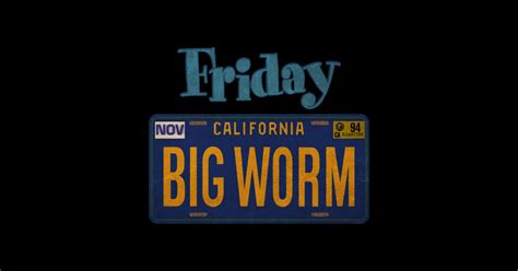 friday big worm - Friday - Sticker | TeePublic