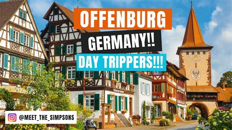 Day trip from Strasbourg France - Offenburg Germany!!! - YouTube