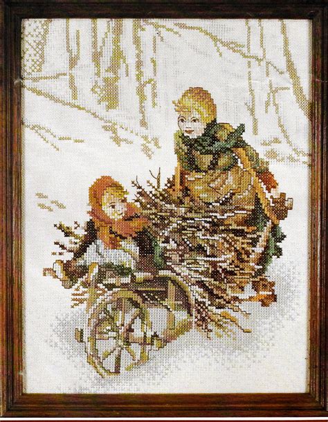 Lanarte Cross Stitch Kit 33466 Little Boy Pushing a | Etsy | Cross stitch, Cross stitch kit ...