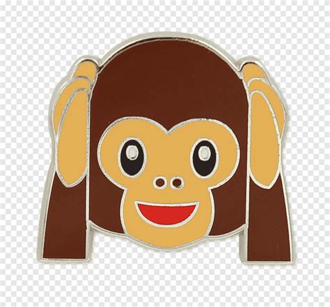 Three wise monkeys Emoji World Pin, monkey, mammal, face png | PNGEgg