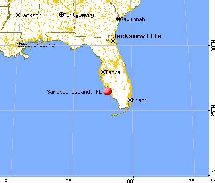 Sanibel Island, Florida (FL 33957) profile: population, maps, real estate, averages, homes ...