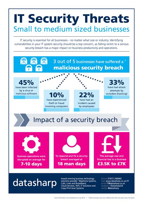 Infographic: IT Security Threats | Datasharp UK