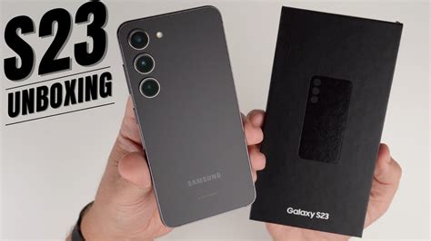 Samsung Galaxy S23 Unboxing & First Impressions! - YouTube