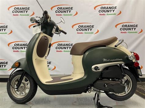 New 2023 Honda Metropolitan | Scooters in Orange CA | 13529M Matte Armored Green Metallic