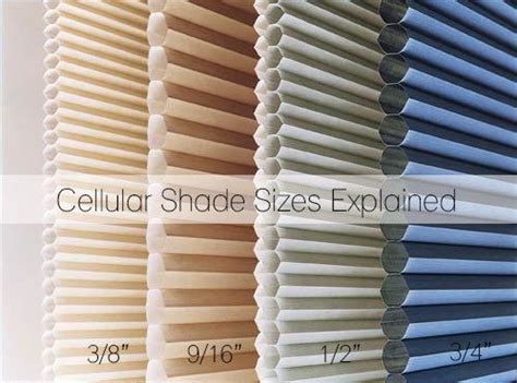 What Cell Size Do I Need? Cellular Shade Sizes Explained | Blinds.com | Cellular blinds ...