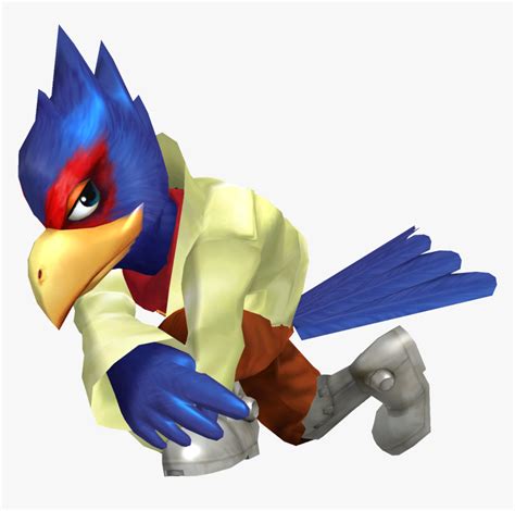 Falco Melee Png - Melee Falco Head Png, Transparent Png - kindpng