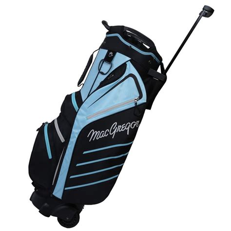 MacGregor Golf VIP Ladies Cart Bag with Built In Wheels / Handle, 14 Way Divider - MacGregor Golf