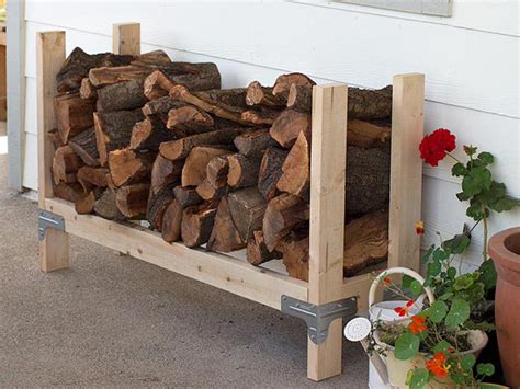 20 Excellent DIY Outdoor Firewood Storage Ideas | HomeMydesign