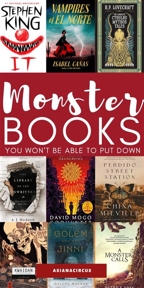 21 Most Captivating Monster Books Ever Written - Asiana Circus