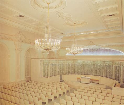 Historic LDS Architecture: Salt Lake Temple: Interior