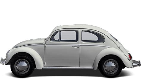 Volkswagen Beetle 1960-1963 Dimensions Vista lateral