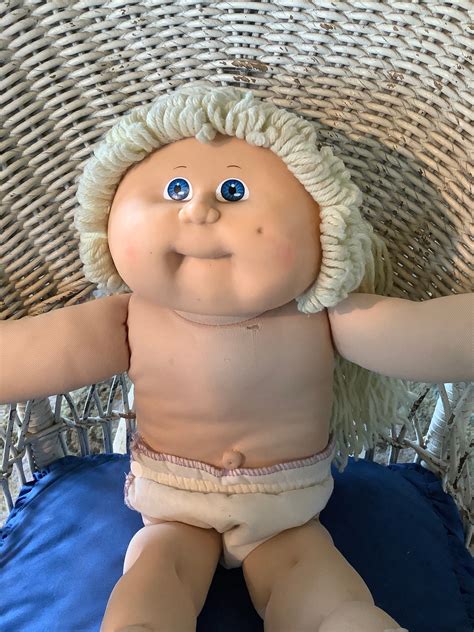 CABBAGE PATCH 1978 1982 Vintage Doll with Blue Eyes & Blond | Etsy