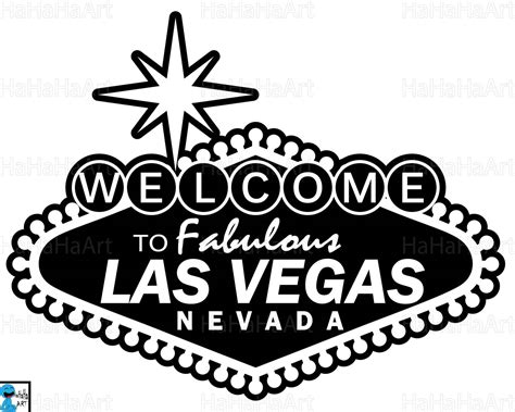 Free Las Vegas Clipart Black And White, Download Free Las Vegas Clipart ...