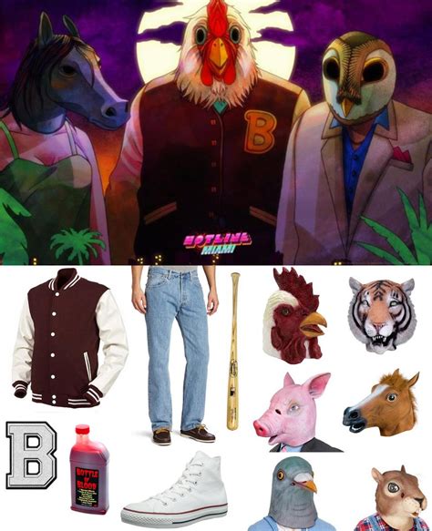 Hotline Miami Jacket Costume | Carbon Costume | DIY Dress-Up Guides for Cosplay & Halloween