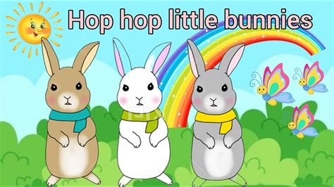 hop little bunnies hop hop hop|sleeping bunnies|Nursery Rhymes & kids ...