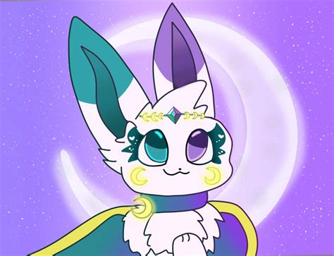 Moon Eevee Fanart cos why not? : r/stareevee