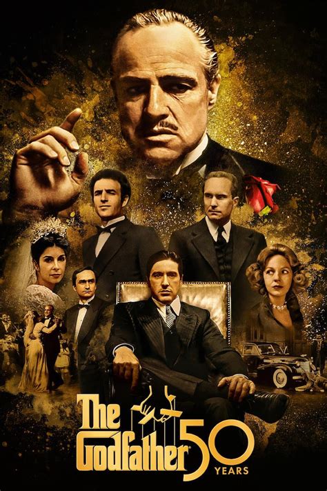 Official 50th Anniversary Poster for 'The Godfather' : r/movies