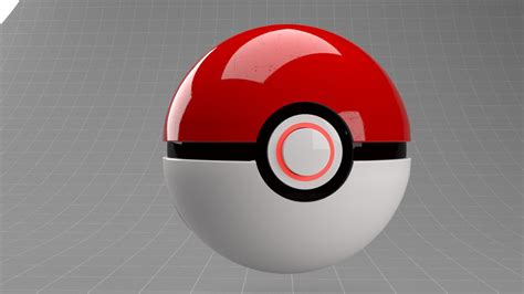 Pokeball ball 3D model - TurboSquid 1524378