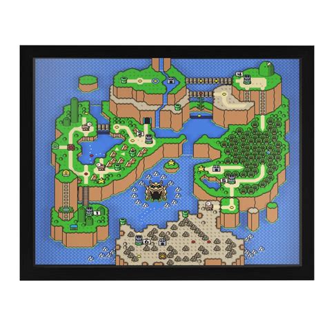 Super Mario World (World Map) – Retro Games Crafts