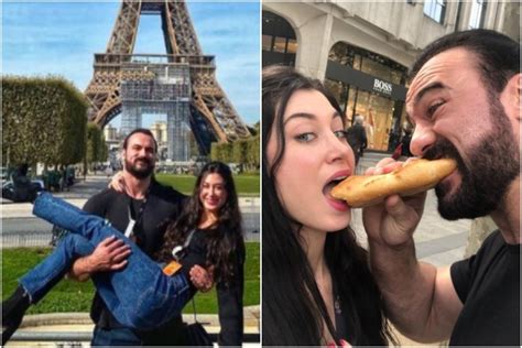 WWE star Drew McIntyre looks loved-up with wife as they enjoy a romantic Paris holiday | The ...