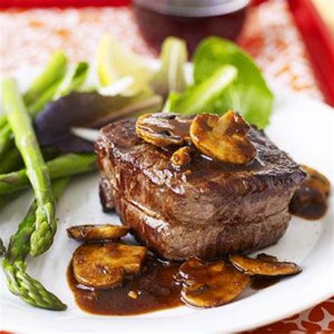 Filet Mignon with Red Wine Sauce - (Free Recipe below)
