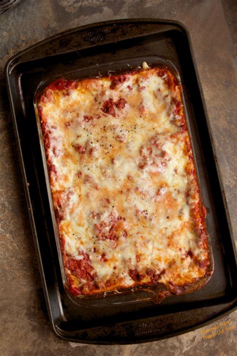 Easy Lasagna Bolognese