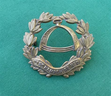 7TH BN. THE Hampshire Regiment TF ~ 100% Genuine British Army Military Cap Badge $56.20 - PicClick