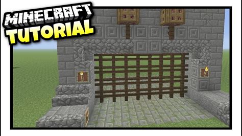 Minecraft Fence Gate Ideas - WoodsInfo