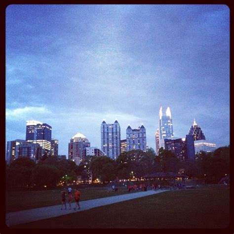 Piedmont Park-Atlanta, GA | Atlanta skyline, Piedmont park atlanta ...