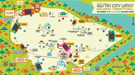 ACL Fest 2019 entrances and drop off points | kvue.com