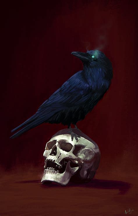 ArtStation - Skull & Raven