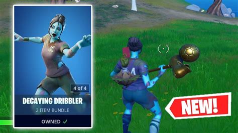 NEW ZOMBIE SOCCER Skin Gameplay in Fortnite! (Decaying Dribbler) - YouTube