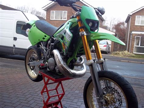 KAWASAKI KX 500 HYBRID ROAD LEGAL KX 250 FRAME KX 500 ENGINE NO YZ YZF CR RM RMZ