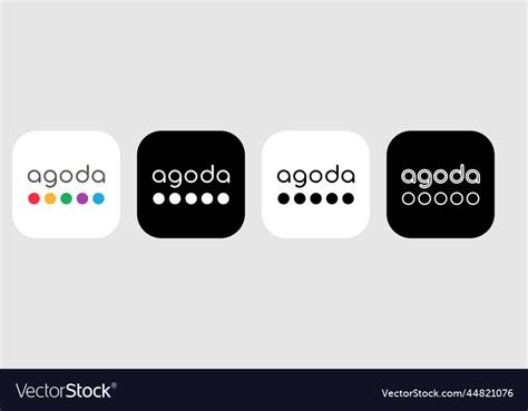 App icon agoda Royalty Free Vector Image - VectorStock