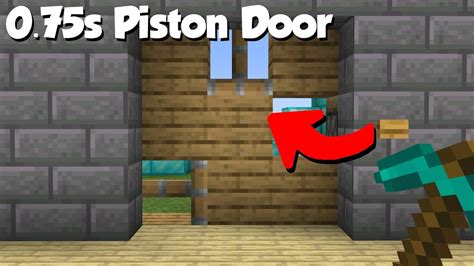 Minecraft Sticky Piston Door