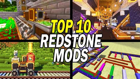 Top 10 Best Minecraft Redstone Mods - YouTube