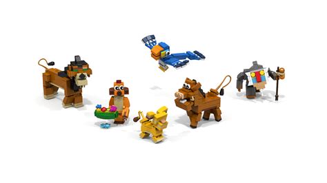 LEGO IDEAS - Product Ideas - The Lion King Brickfigure Animals