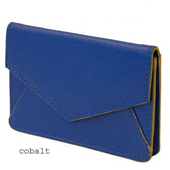 Leather Business Card Holder in Great Colors — MUSEUM OUTLETS