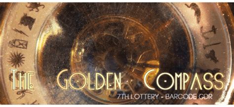 #7 barcode lottery · THE GOLDEN COMPASS!