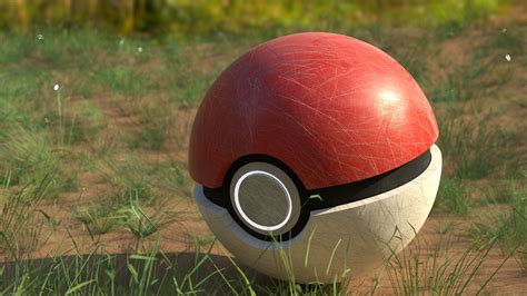 ArtStation - Realistic PokeBall