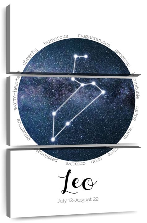 Leo Constellation Wall Art | Digital Art