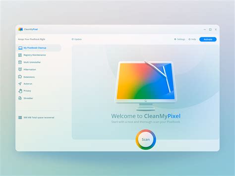 CleanMyPixel. Google Pixelbook Software. Product Design. by Dmytro Svientukhovskyi on Dribbble