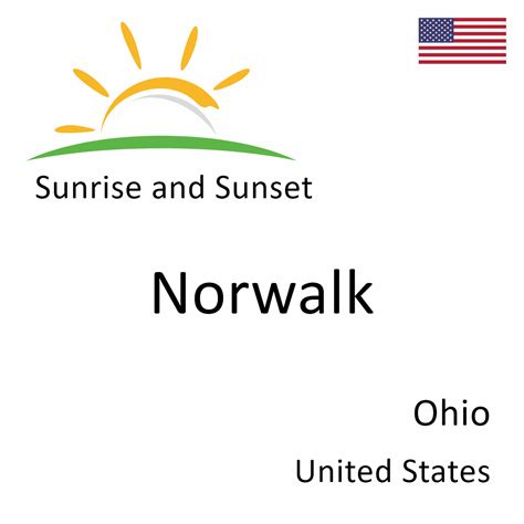 Sunrise and Sunset Times in Norwalk, Ohio, United States