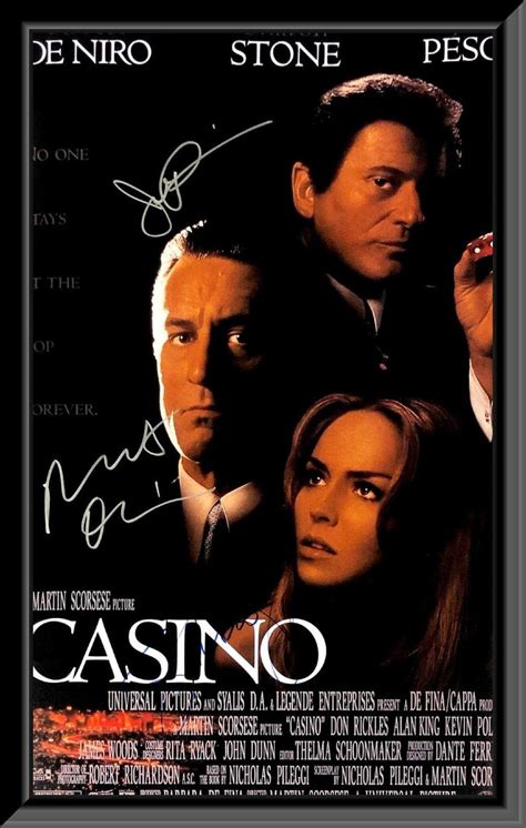 Casino Cast Signed Movie Poster - Etsy