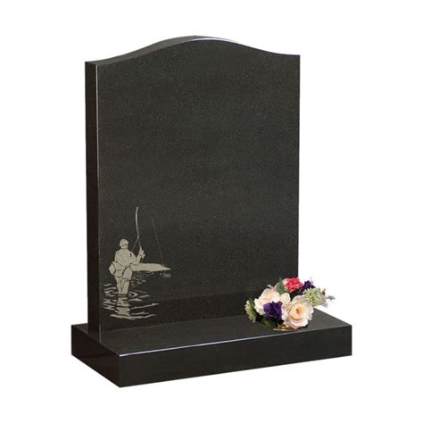 GHS54A - Fisherman Design Headstone - Memorials of Distinction