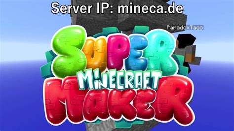 Super Minecraft Maker -- Public Beta - YouTube