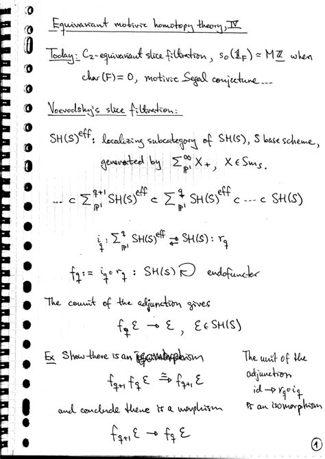 (PDF) Equivariant motivic homotopy theory, IV